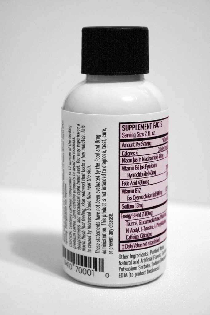 Pink Label - back